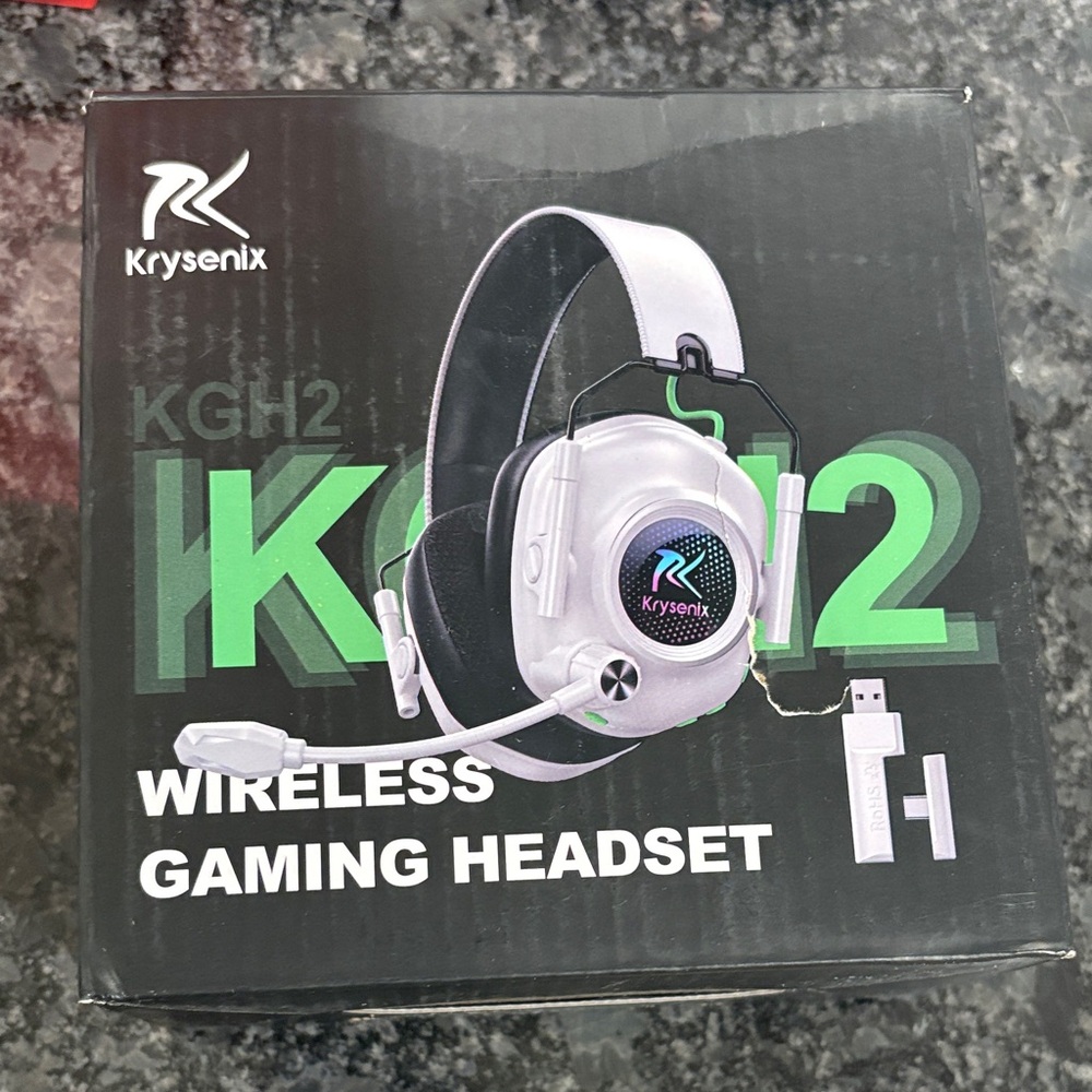 KGH2 White Wireless Gaming Headset
